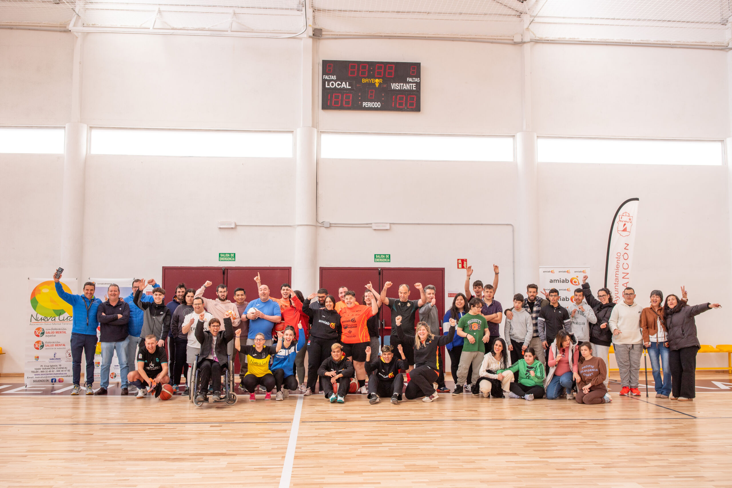 Tarancón acoge una nueva jornada de convivencia deportiva inclusiva organizada por Nueva Luz y amiab