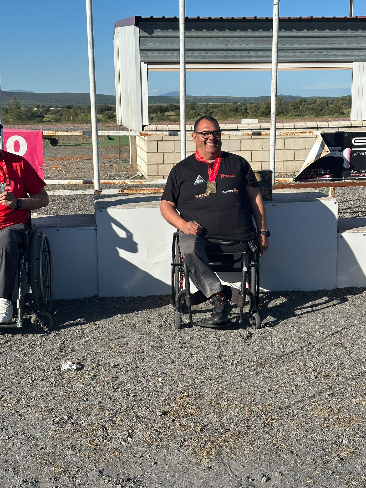 pedro gomez campeón de España de tiro al plato en Badajoz1