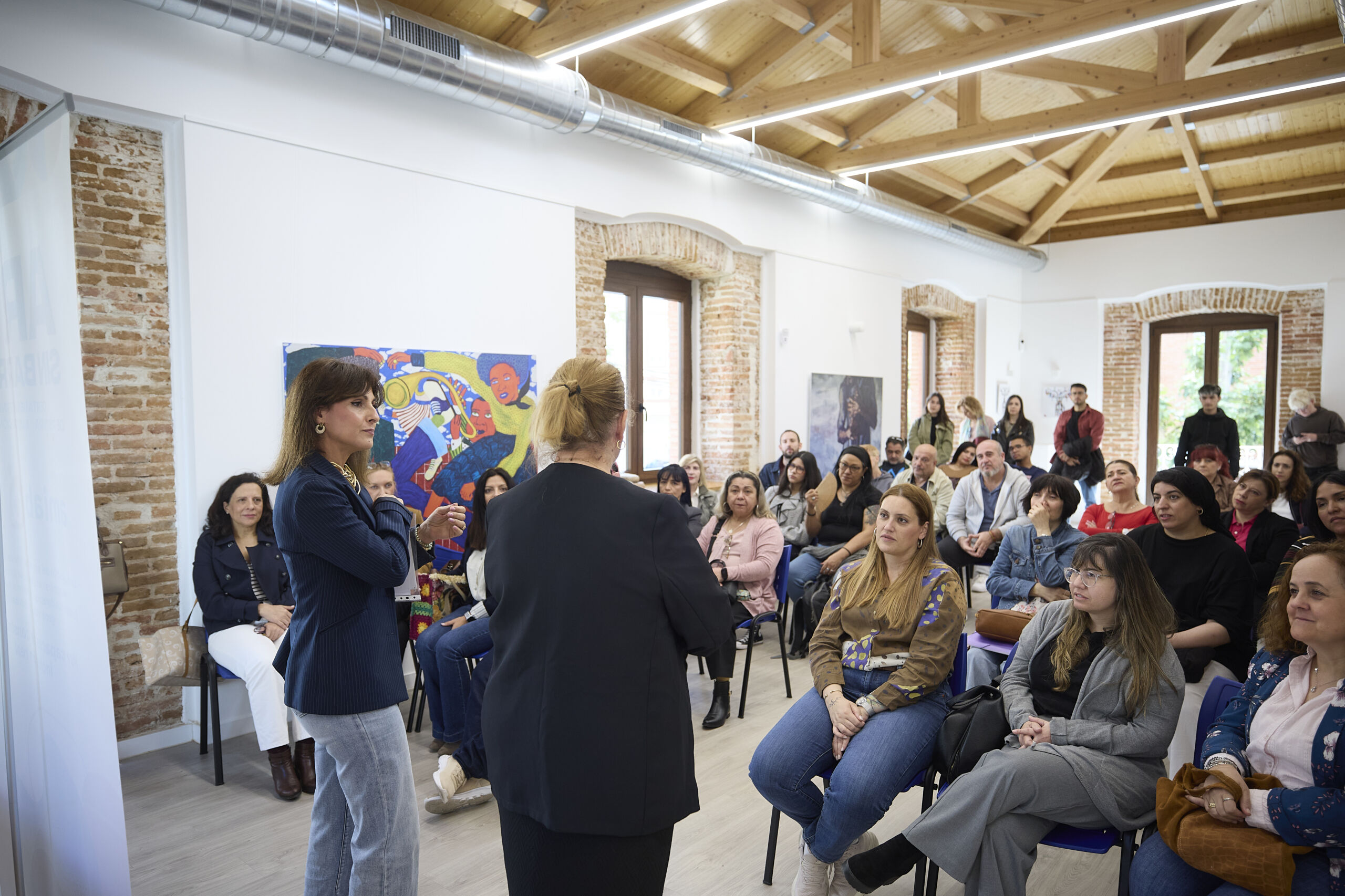 amiab clausura en Talavera de la Reina la exposición itinerante de ‘Arte Sin Barreras’