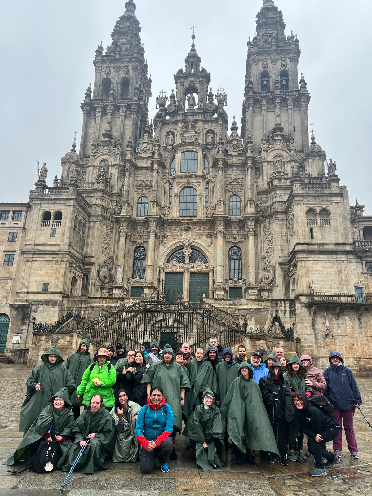 Ilusión, superación personal y convivencia, de nuevo presentes en la expedición de amiab en el Camino de Santiago
