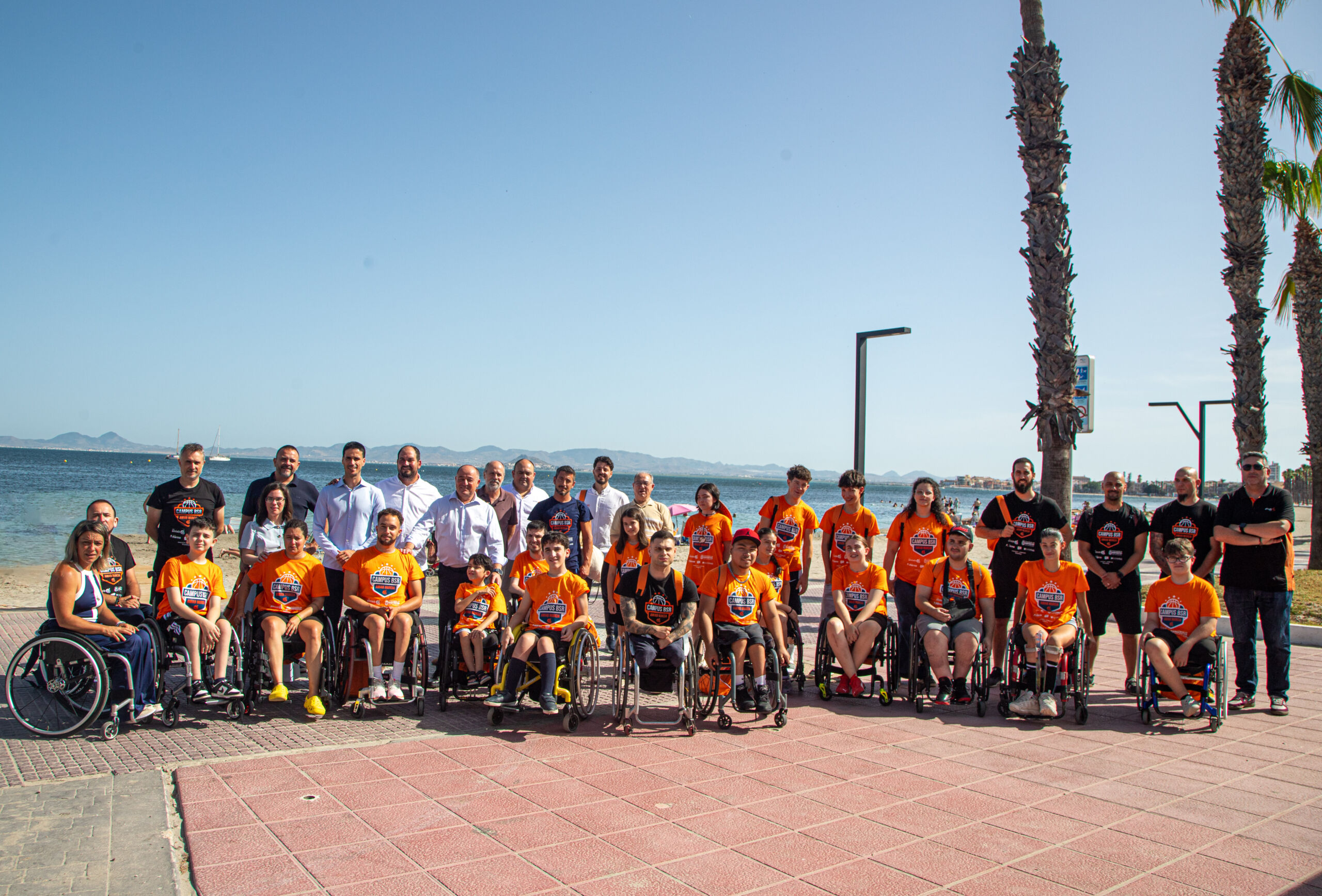 Un sueño hecho realidad: se clausura con éxito el I Campus BSR de amiab en Murcia, con 20 personas con discapacidad
