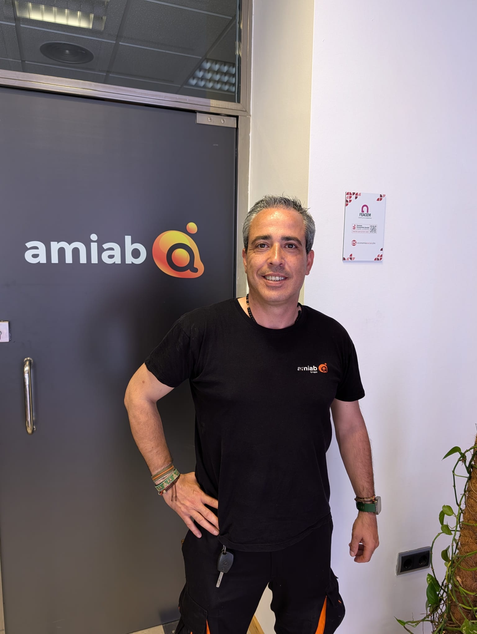 José Luis Calero, trabajador de Servicios Integrados en Villarrobledo (Albacete)