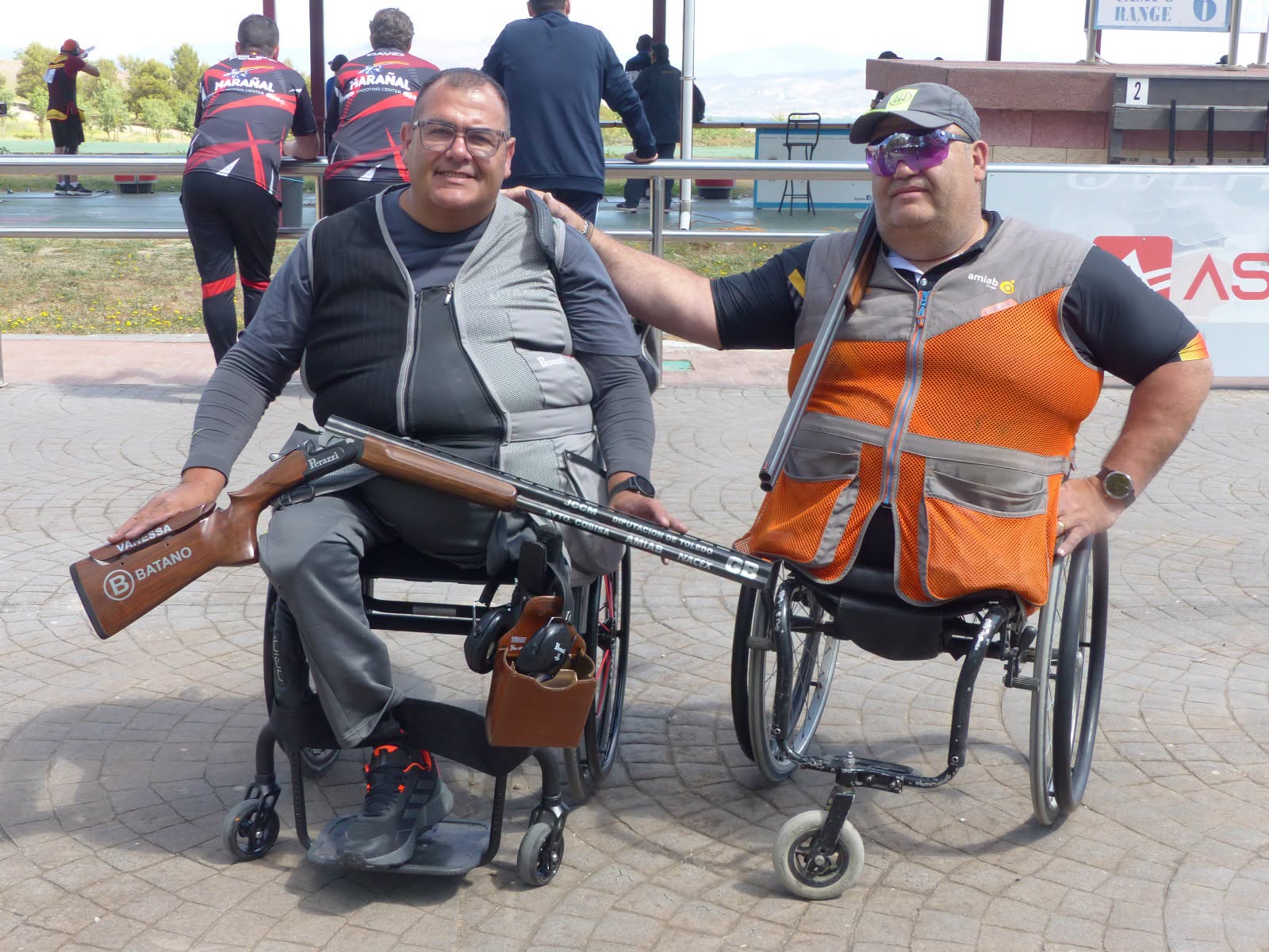 Los tiradores adaptados de amiab Javi Herreros y Pedro Gómez Albendea participarán en el XXVIII Trofeo Feria ‘Virgen del Rosario’ de Hellín (Albacete) este domingo