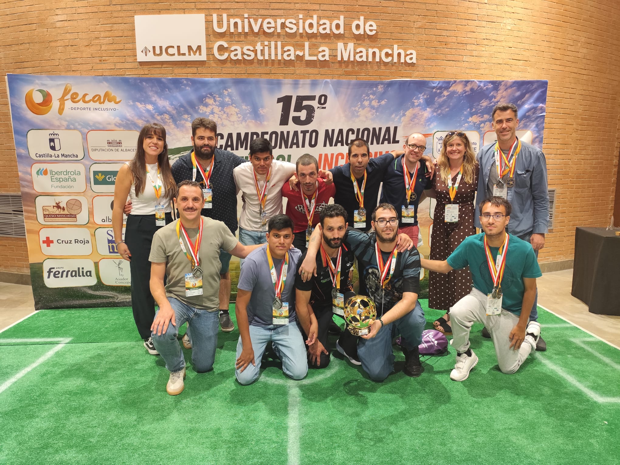 El CD amiab se proclama campeón de España de Fútbol 8 Inclusivo en 2ª División B