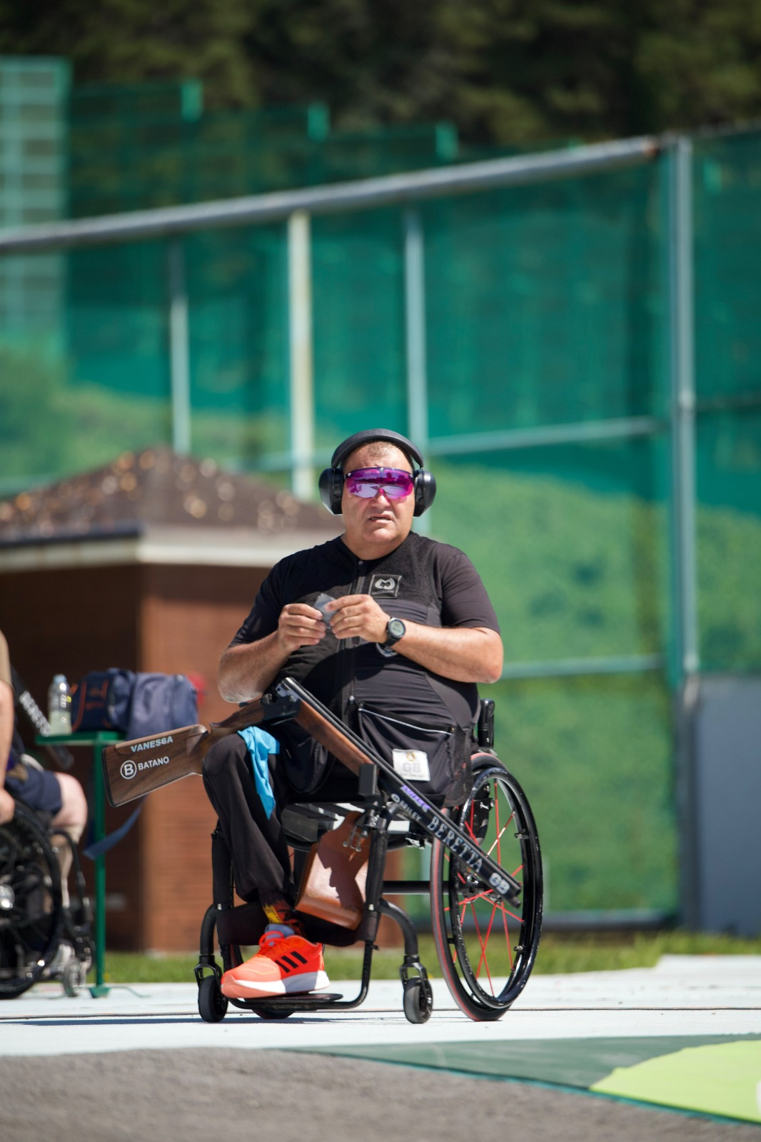 El deportista de amiab Pedro Gómez Albendea roza la final en el Mundial de Tiro al Plato en Corea del Sur
