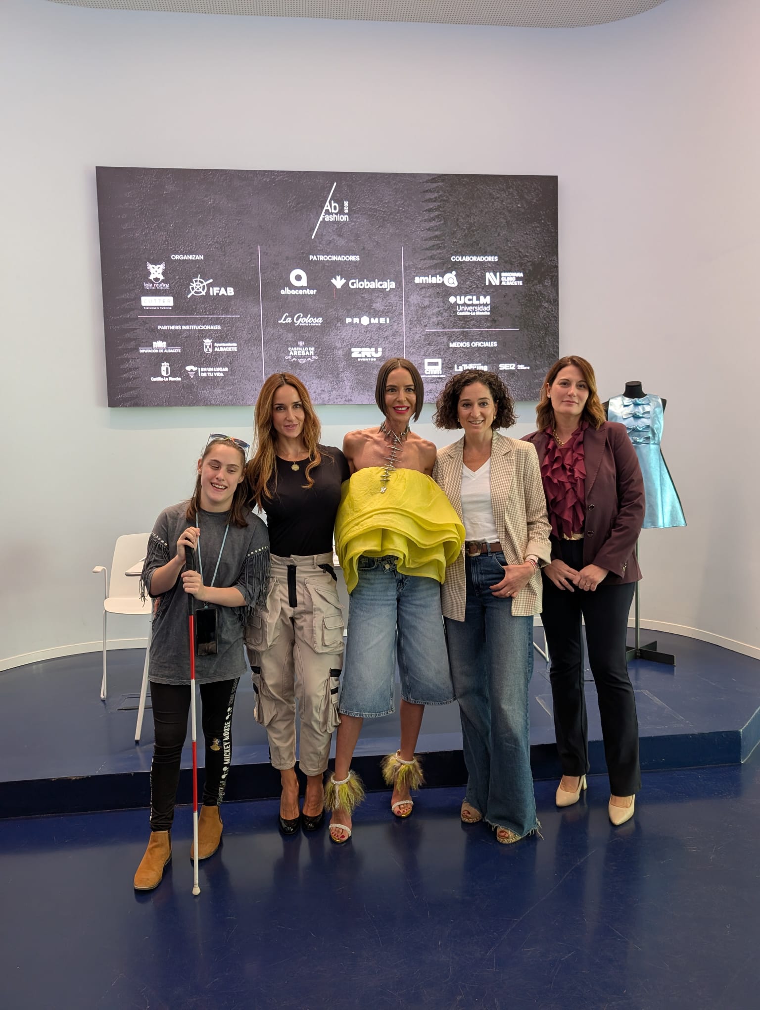 Cristina Landete, deportista con sordoceguera del Club Deportivo amiab, desfilará en la XI edición de la pasarela ‘Ab Fashion’ de Albacete